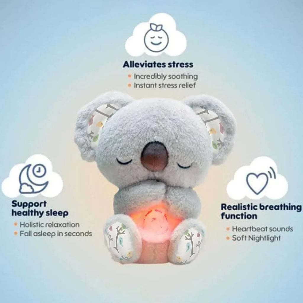 SleepyKoala™ – The Breathing Plush That Makes Bedtime Easier