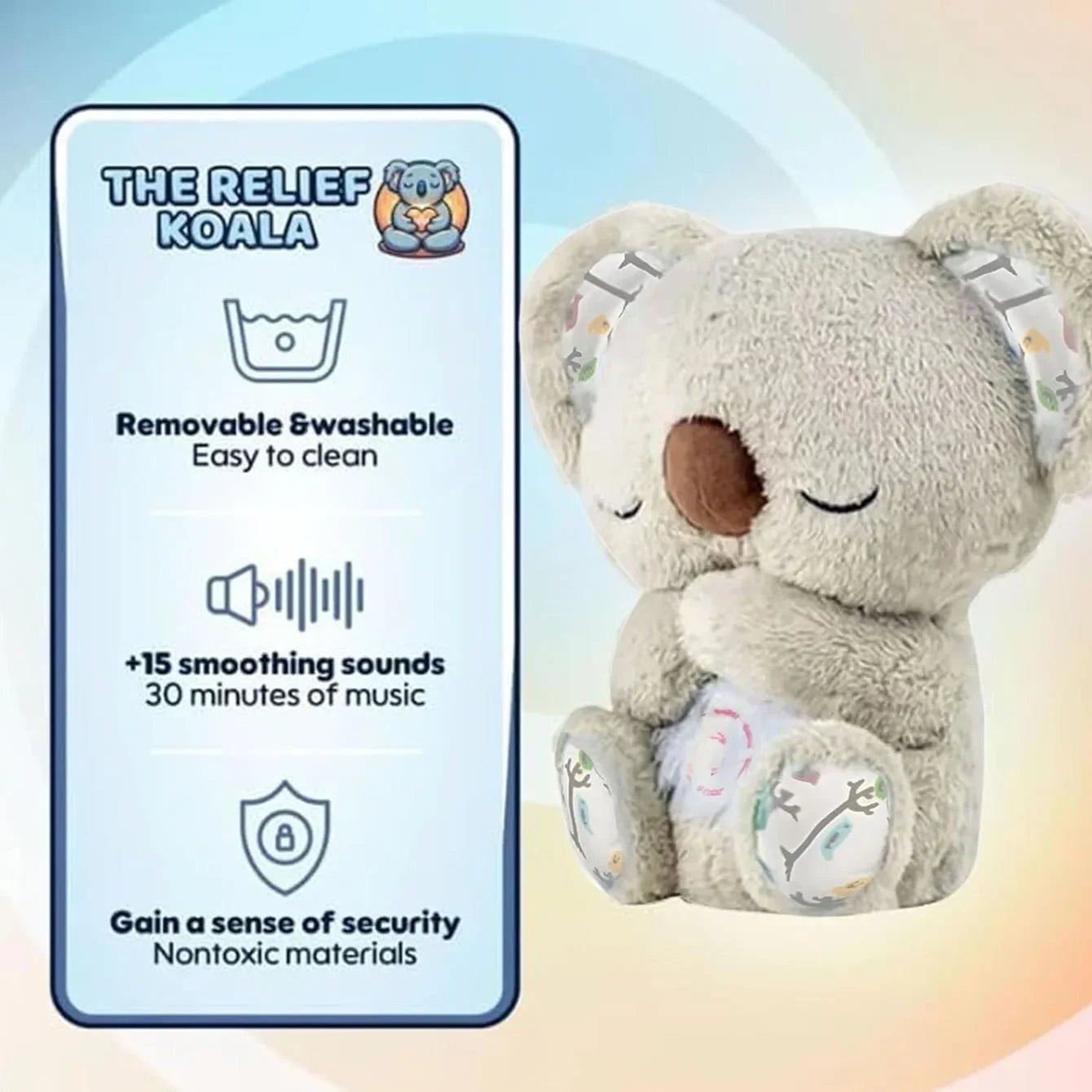 SleepyKoala™ – The Breathing Plush That Makes Bedtime Easier
